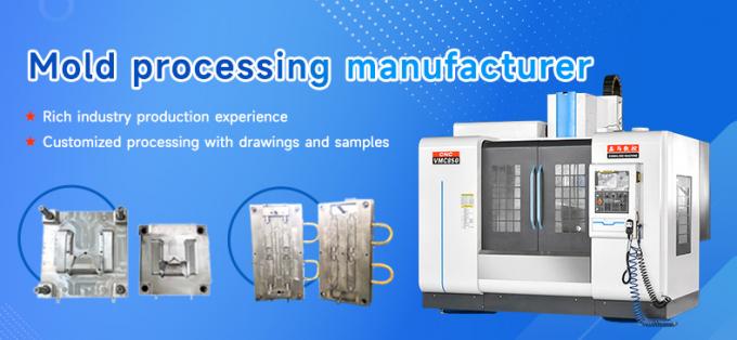 Custom injection molding mold for door handle accessories — finished mold assembly