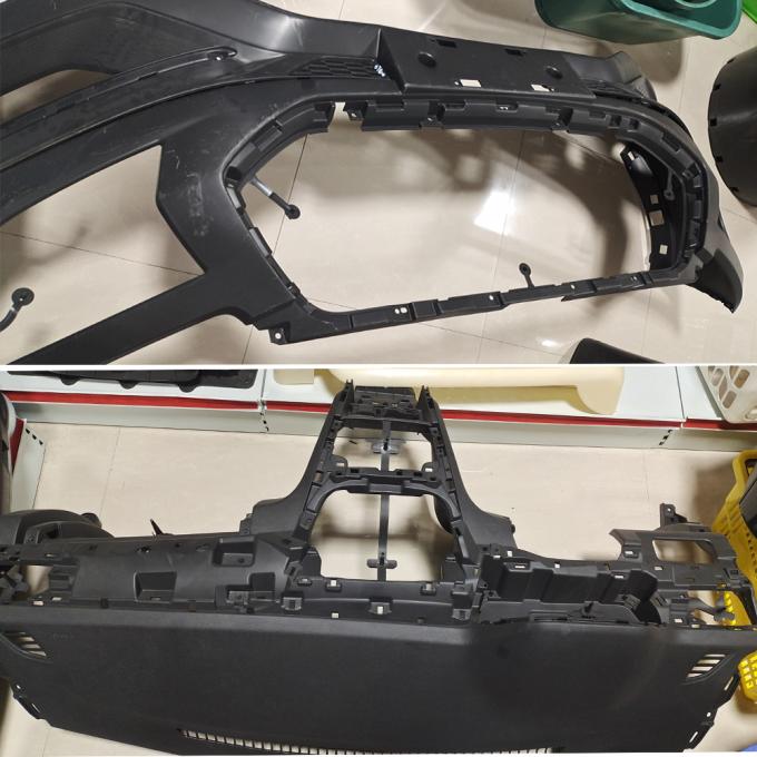 Precision plastic injection mould for automotive parts – finished tooling close-up